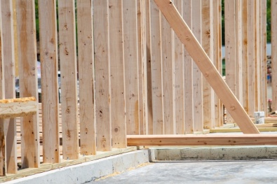 Ossature bois et maçonnerie