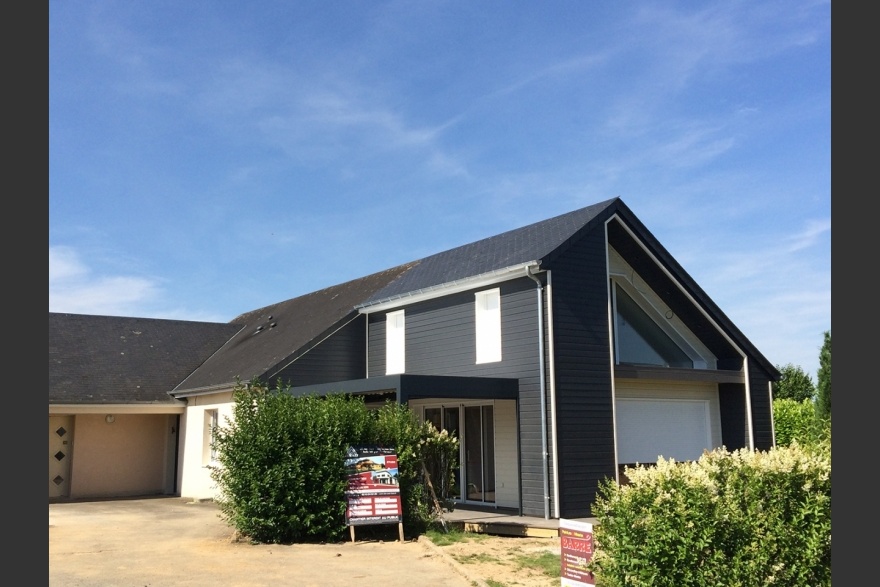 Extension bois avec pergola en Mayenne (53)