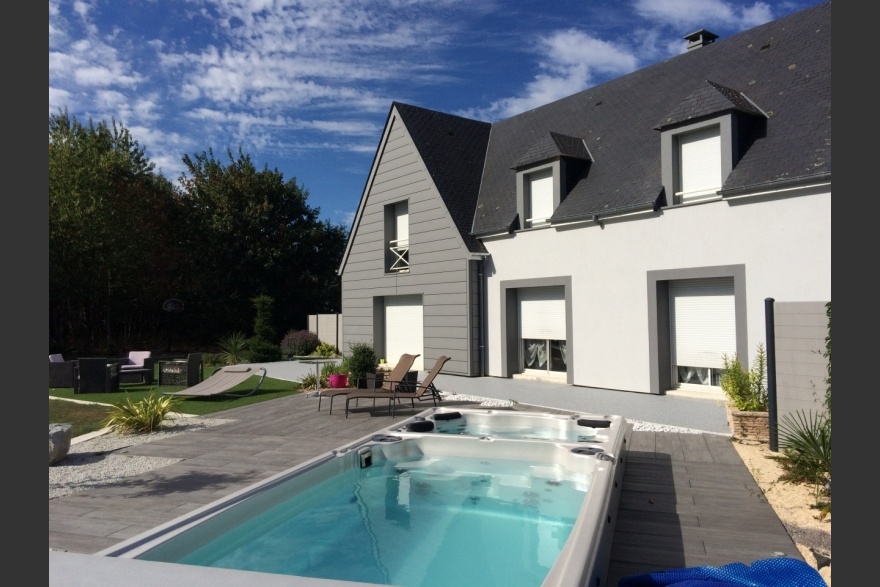 Relooking complet avec isolation par l'extrieur en Mayenne / Aprs