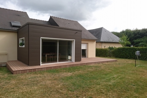 extension bois cubique en mayenne